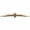 Ekena Millwork Bellingham Rough Sawn Timber Gable Bracket, Douglas Fir, 84"W x 14"H x 4"D x 6"F, 4/12 Pitch GBW084X14X0406BEL00RDF - alternate 5